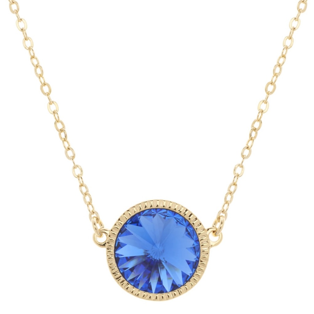 TED BAKER Rainia Rivoli Sapphire Blue Necklace - Picture 3 of 4